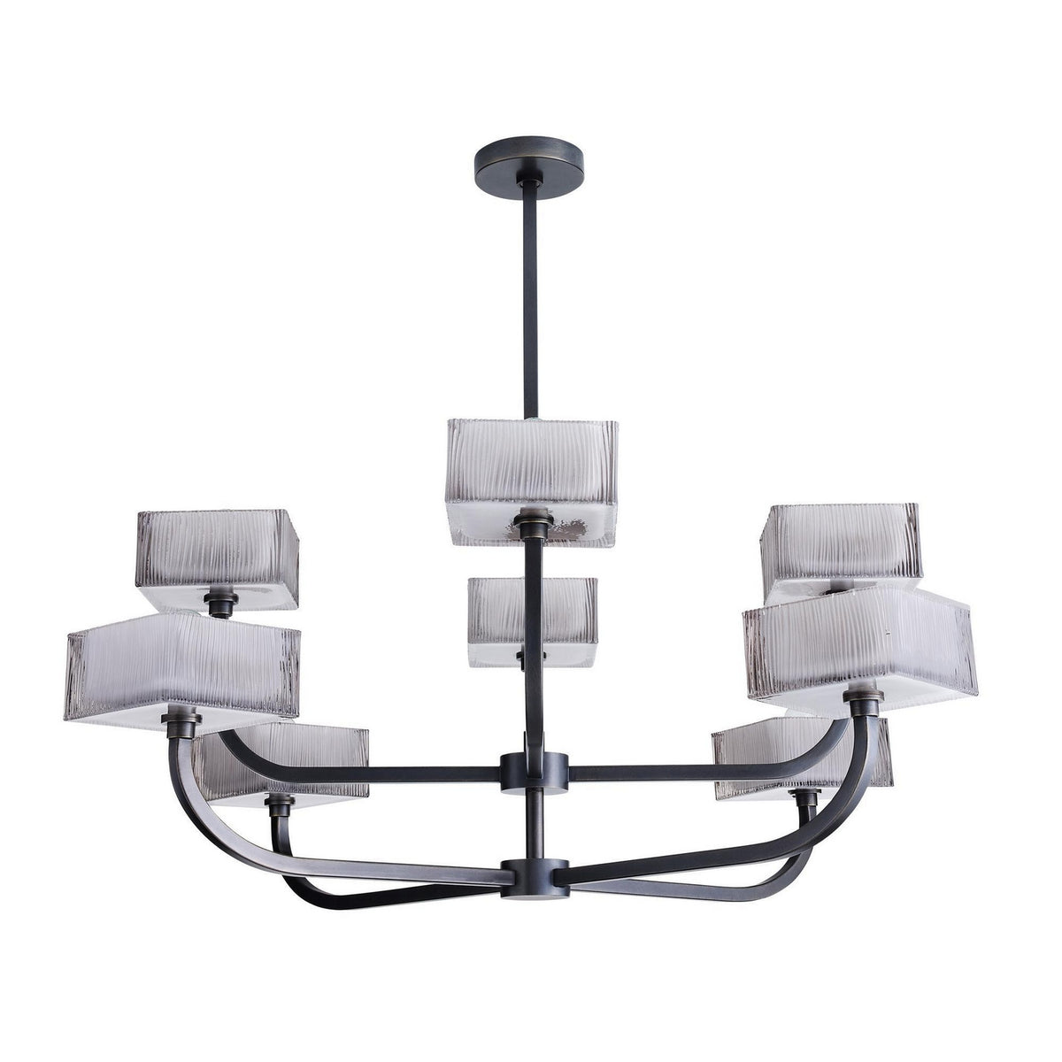 Arteriors - DLC40 - Eight Light Chandelier - Louis - English Bronze