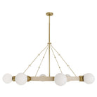 Arteriors - DLC42 - Huit Lumières Suspendu - Liberté - Opale mate