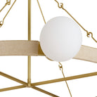 Arteriors - DLC42 - Huit Lumières Suspendu - Liberté - Opale mate