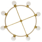Arteriors - DLC42 - Huit Lumières Suspendu - Liberté - Opale mate