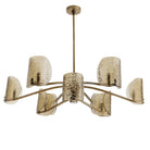 Arteriors - DLI12 - Neuf Lumières Suspendu - Natasha - Laiton antique
