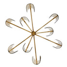 Arteriors - DLI12 - Neuf Lumières Suspendu - Natasha - Laiton antique