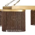 Arteriors - DLI14 - Five Light Chandelier - Langston - Vintage Brass