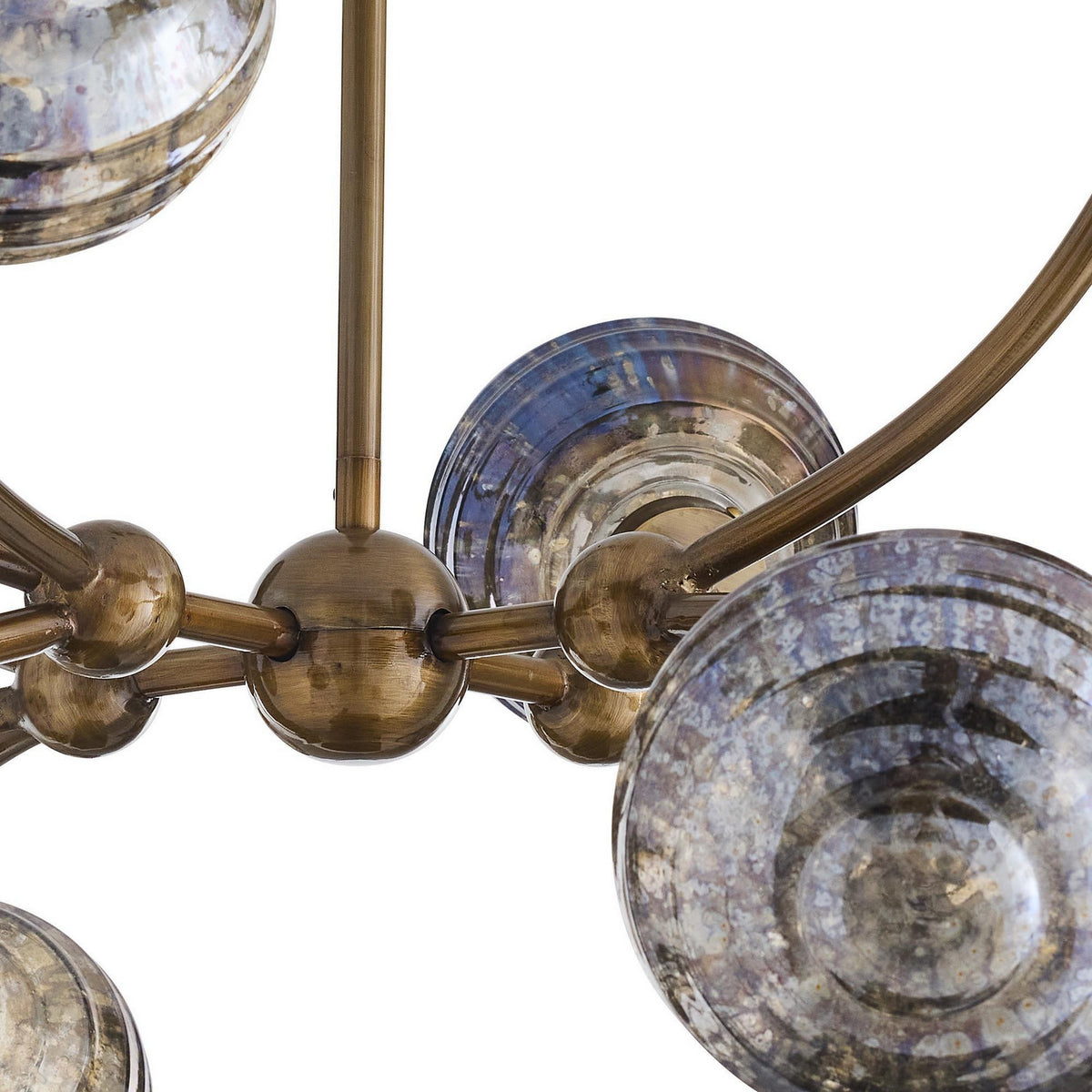 Arteriors - DLI15 - 12 Lumière Suspendu - Merrick - Laiton vintage