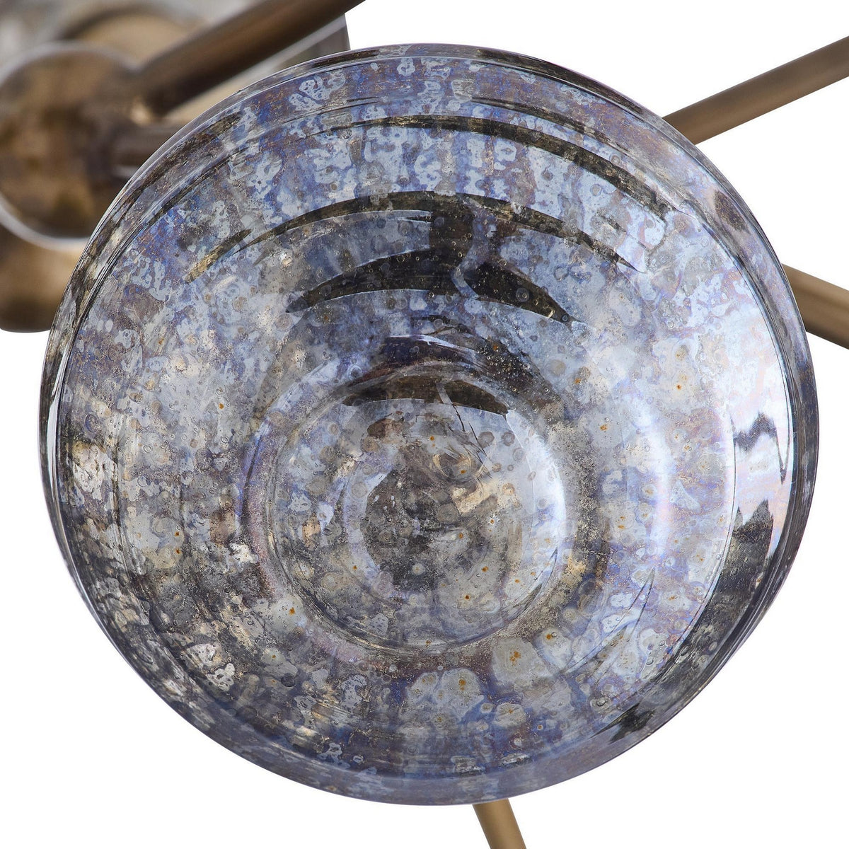 Arteriors - DLI15 - 12 Lumière Suspendu - Merrick - Laiton vintage