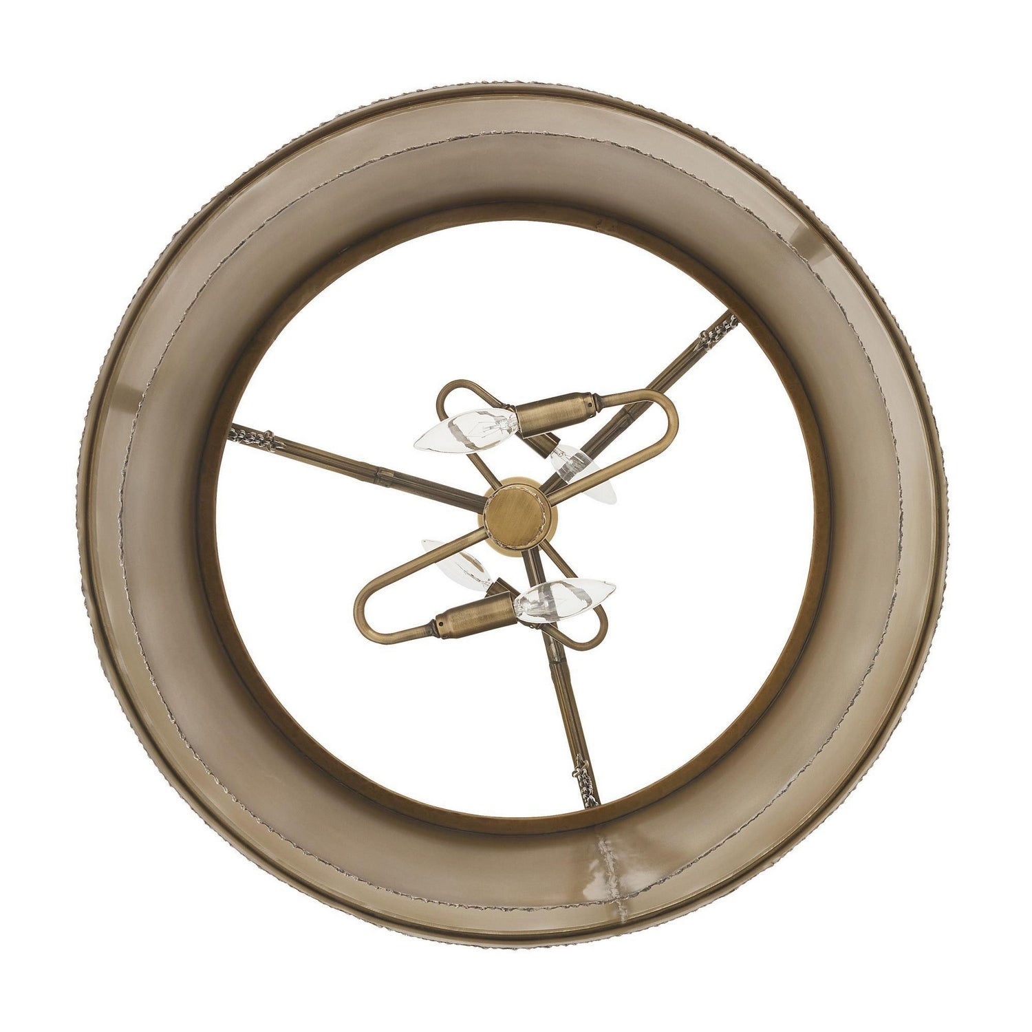 Arteriors - DMI26 - Quatre lumières Suspendu - Leonardo - Laiton antique