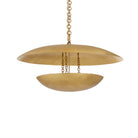 Arteriors - DMI27 - Trois lumières Suspendu - Florko - Feuille d'or