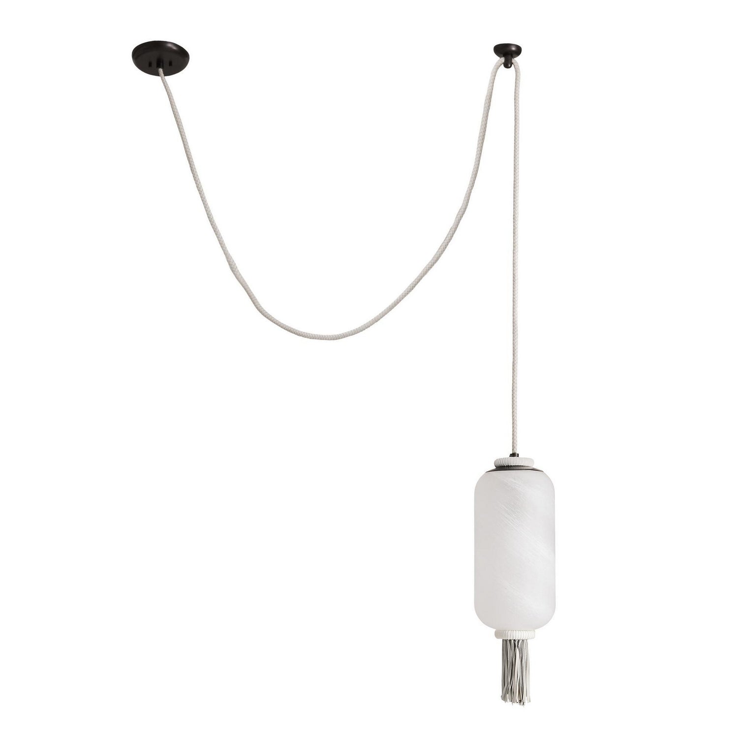 Arteriors - DPC20 - Une lumière Suspension - Leandra - Tourbillon d'opale