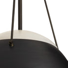 Arteriors - DPC23 - Une lumière Suspension - Léda - Bronze anglais