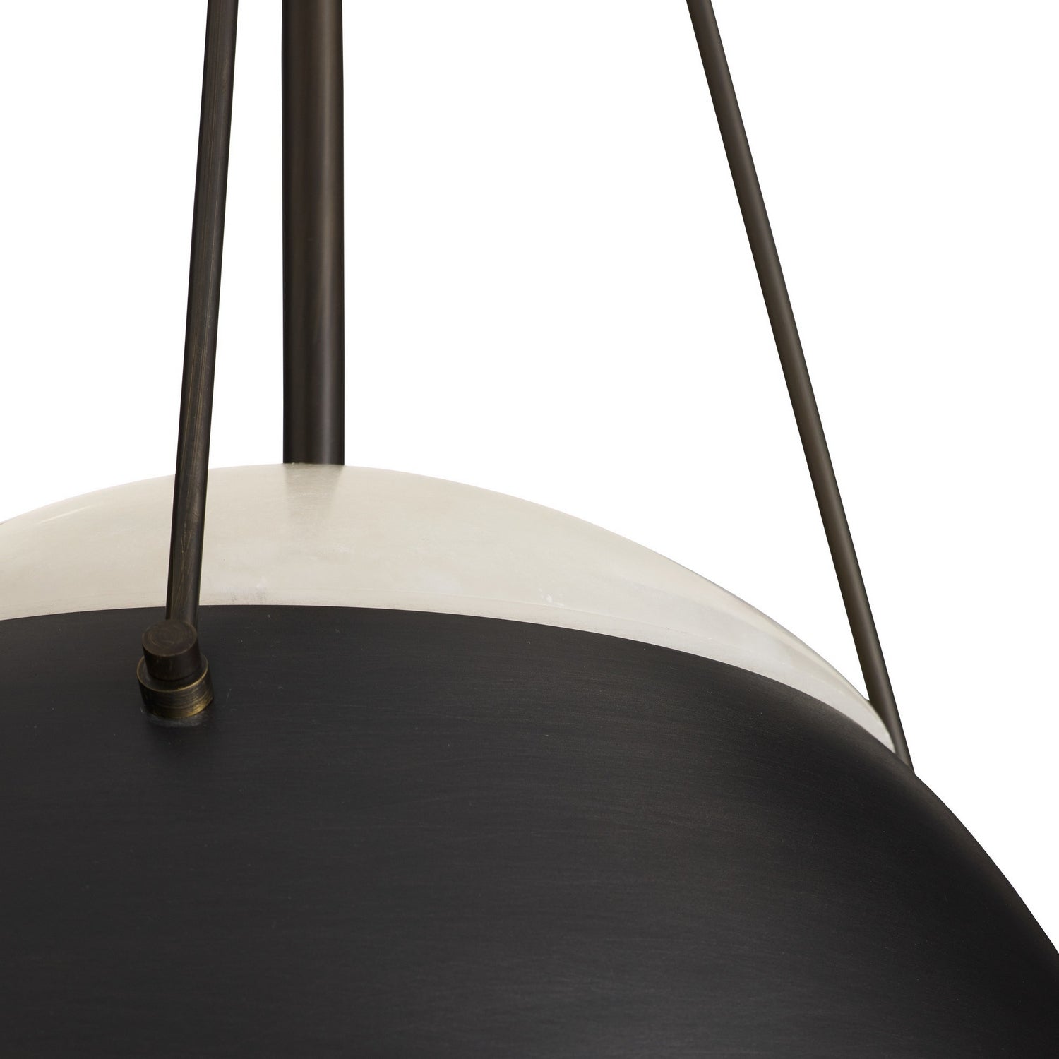Arteriors - DPC23 - Une lumière Suspension - Léda - Bronze anglais