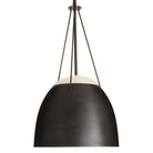 Arteriors - DPC23 - Une lumière Suspension - Léda - Bronze anglais