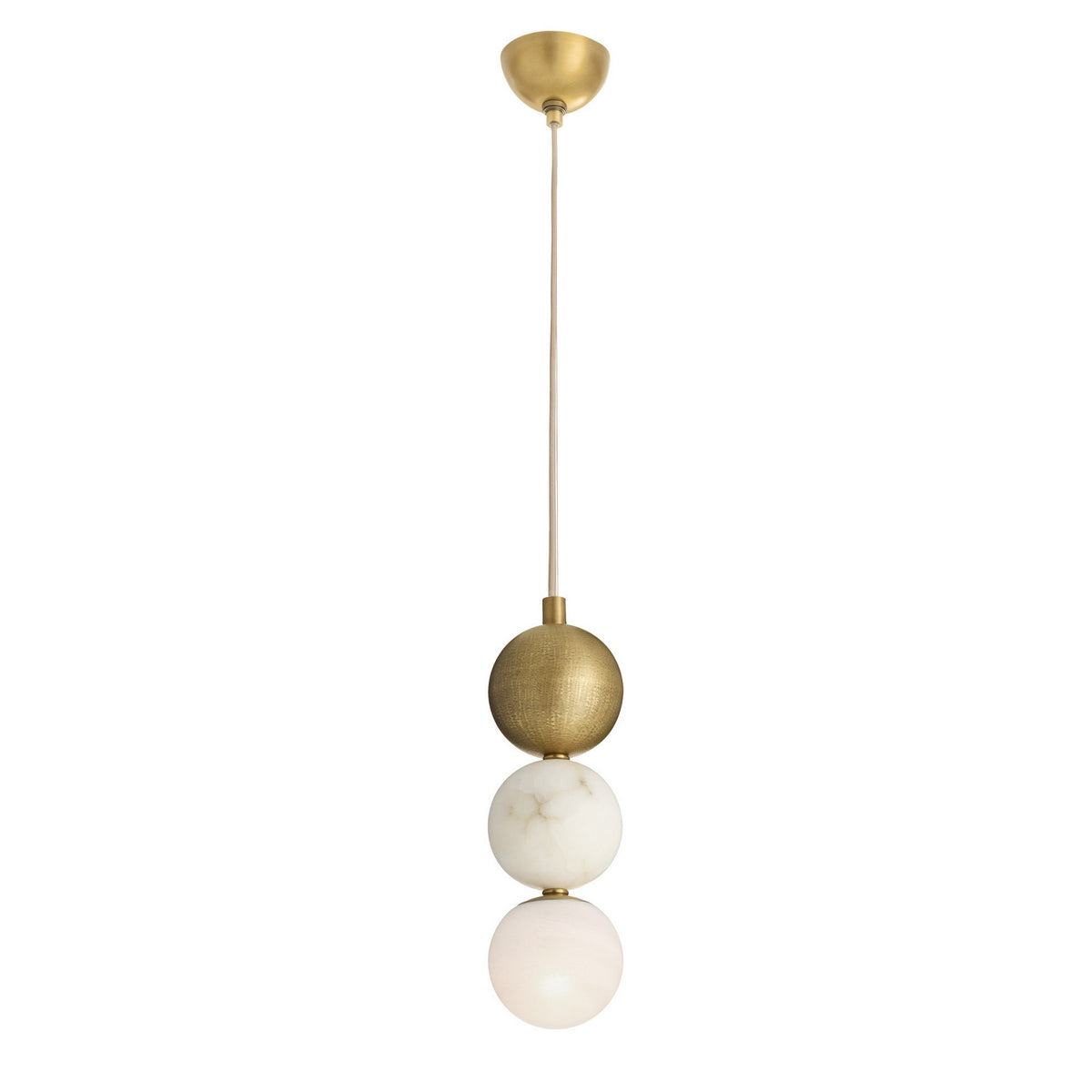 Arteriors - DPC25 - Une lumière Suspension - Mélodie - Tourbillon mat
