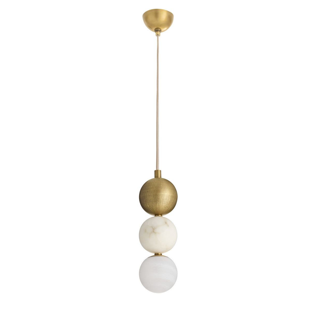 Arteriors - DPC25 - Une lumière Suspension - Mélodie - Tourbillon mat