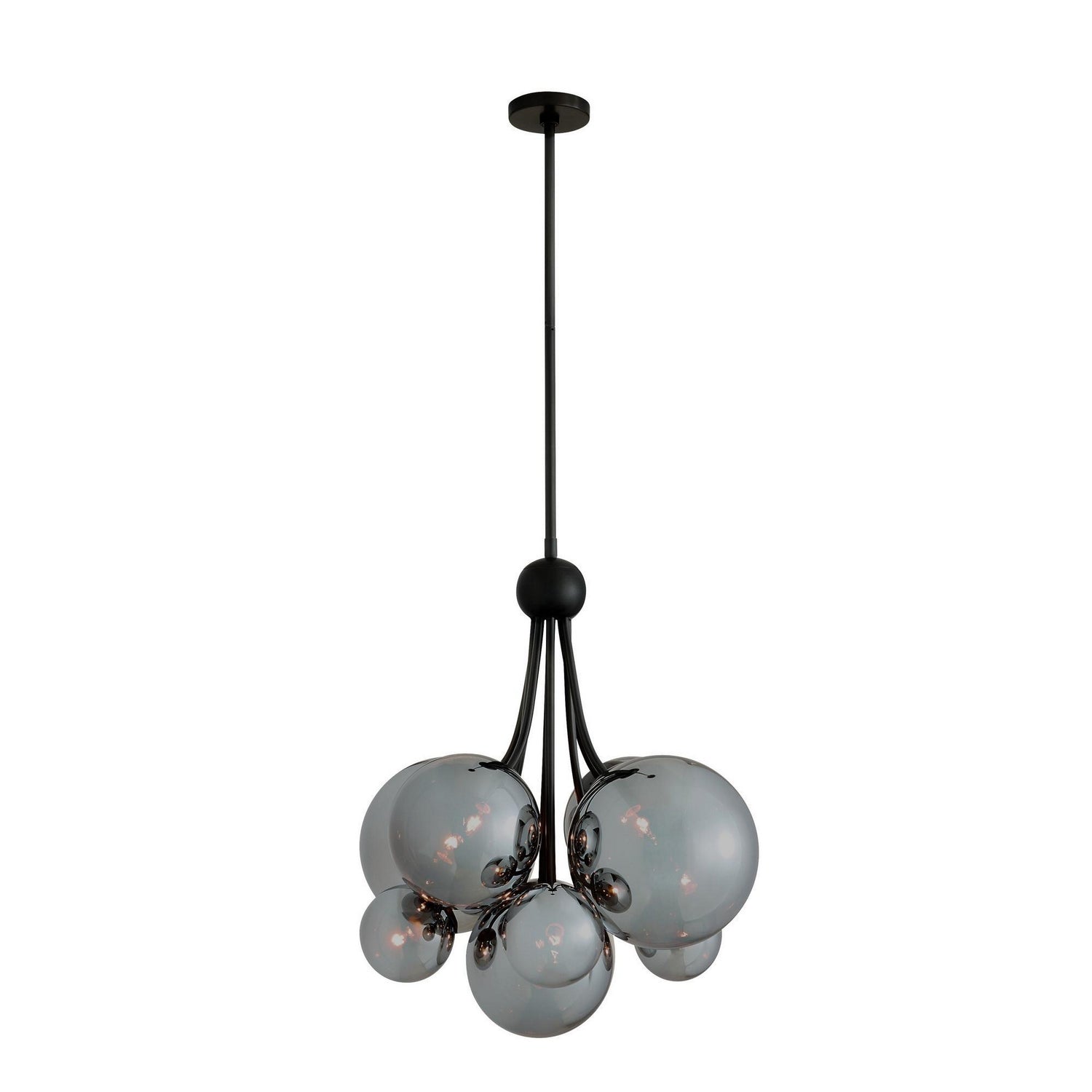 Arteriors - DSC10 - Neuf Lumières Suspendu - Montrose - Lustre chromé
