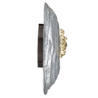 Arteriors - DWC84 - LED Murale - Gnome - Feuille d'argent