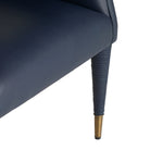 Arteriors - FRI38 - Chaise - Hawthorne - Bleu marine