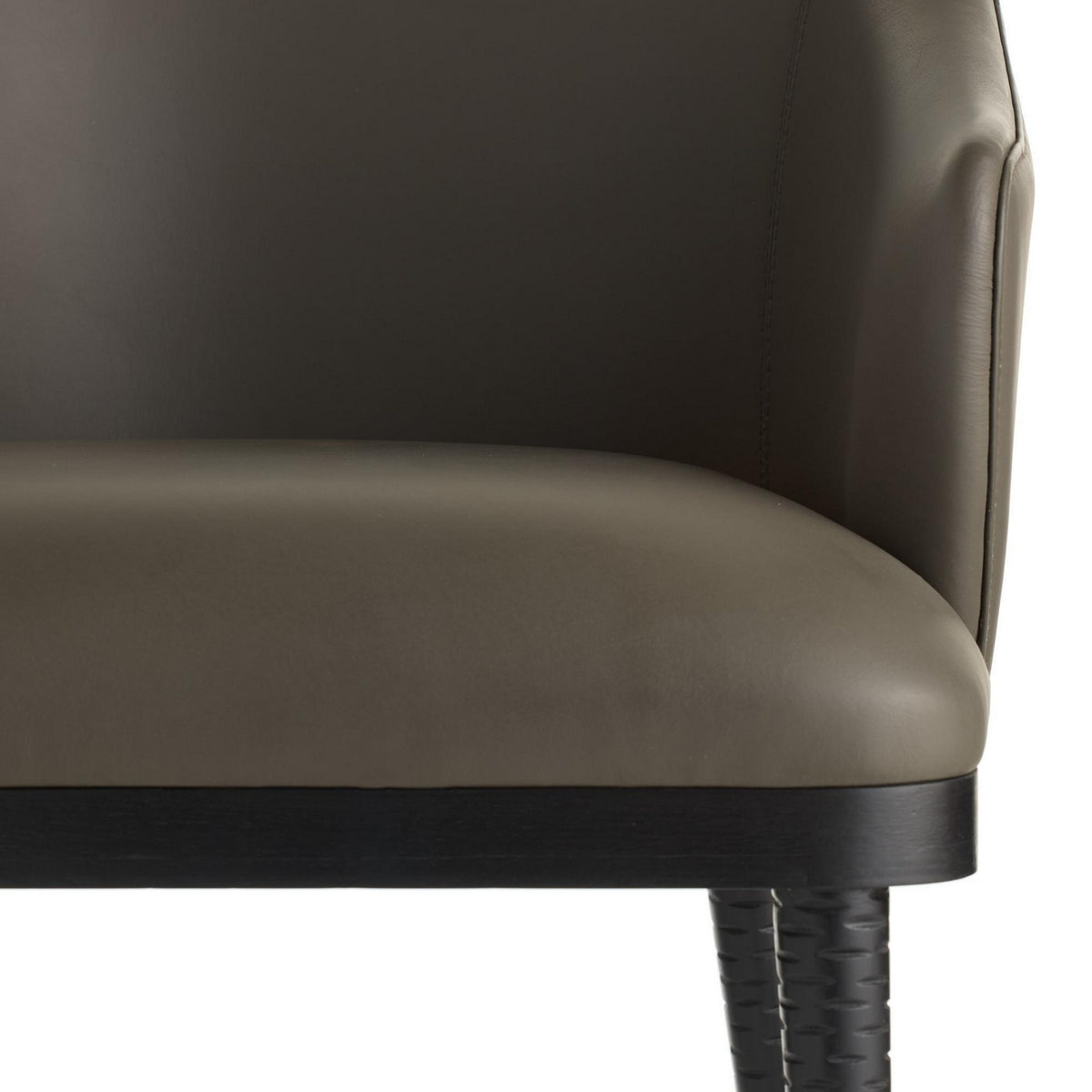 Arteriors - FRI39 - Chaise de salle à manger - Hershel - Gris foncé