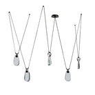 Arteriors - GADLC02 - LED Chandelier - Melt - Smoke