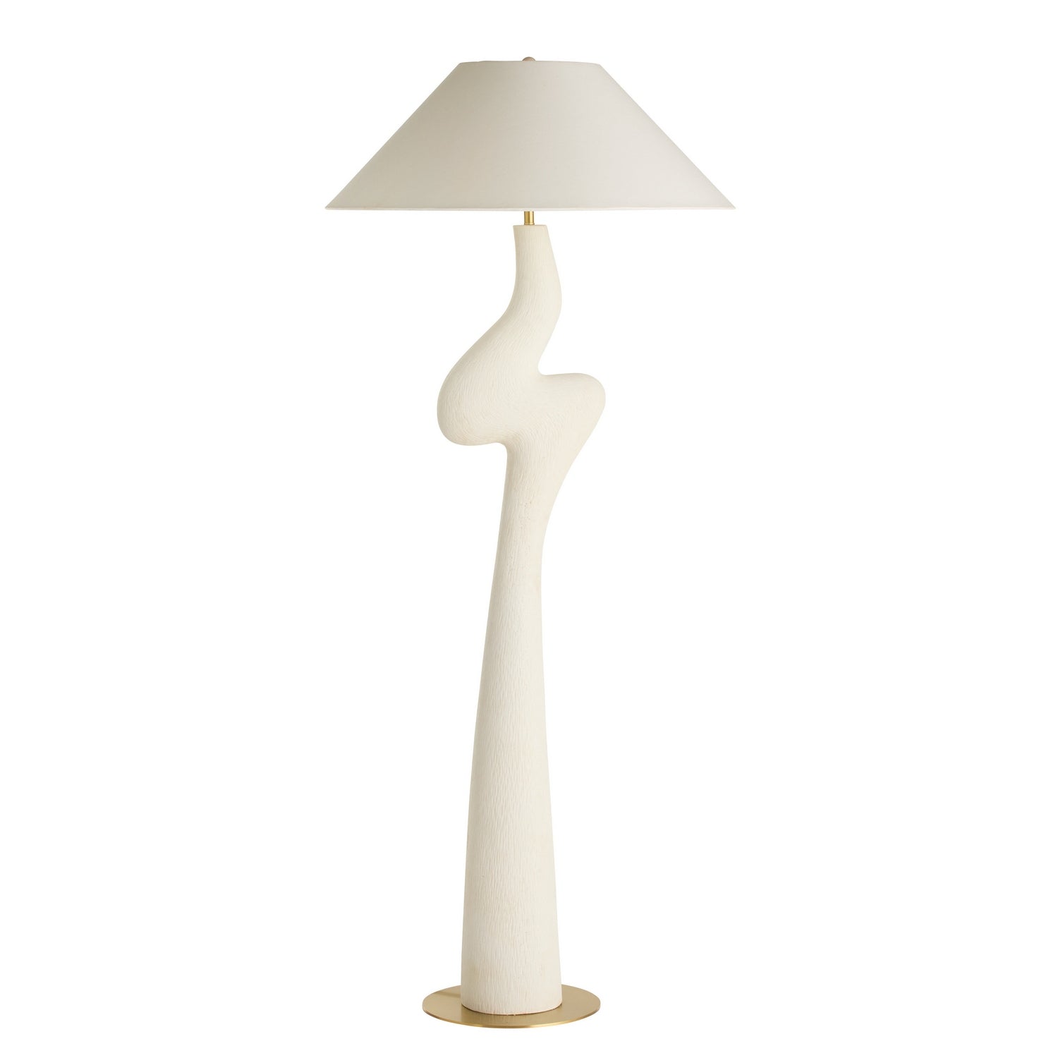 Arteriors - PFC22-603 - One Light Floor Lamp - Nicolette - Ivory