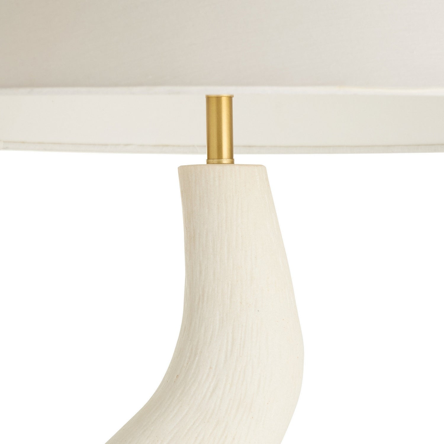 Arteriors - PFC22-603 - Lampadaire à une lumière - Nicolette - Ivoire