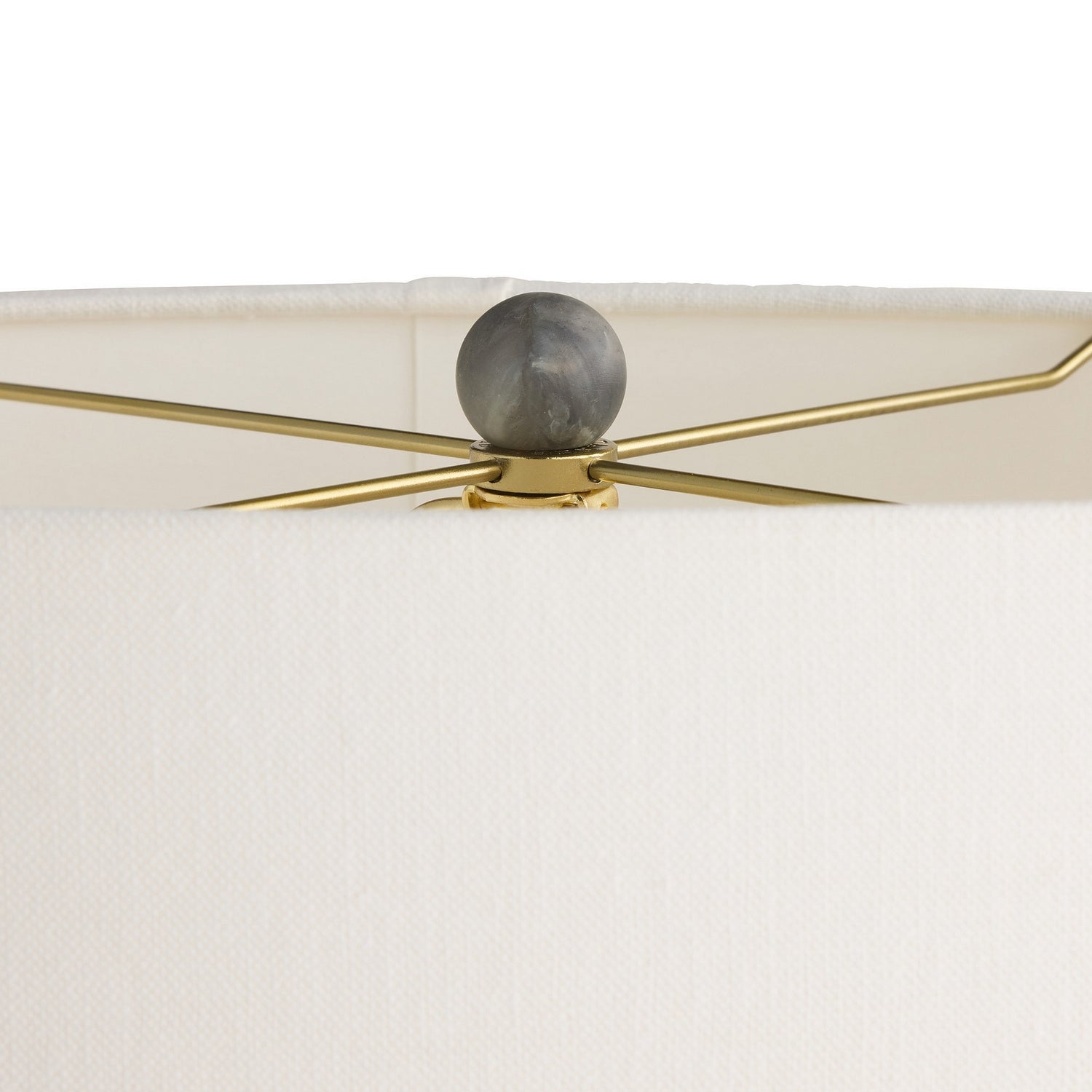 Arteriors - PTC70-194 - Une lumière Lampe de table - Nathan - Tourbillon glaciaire