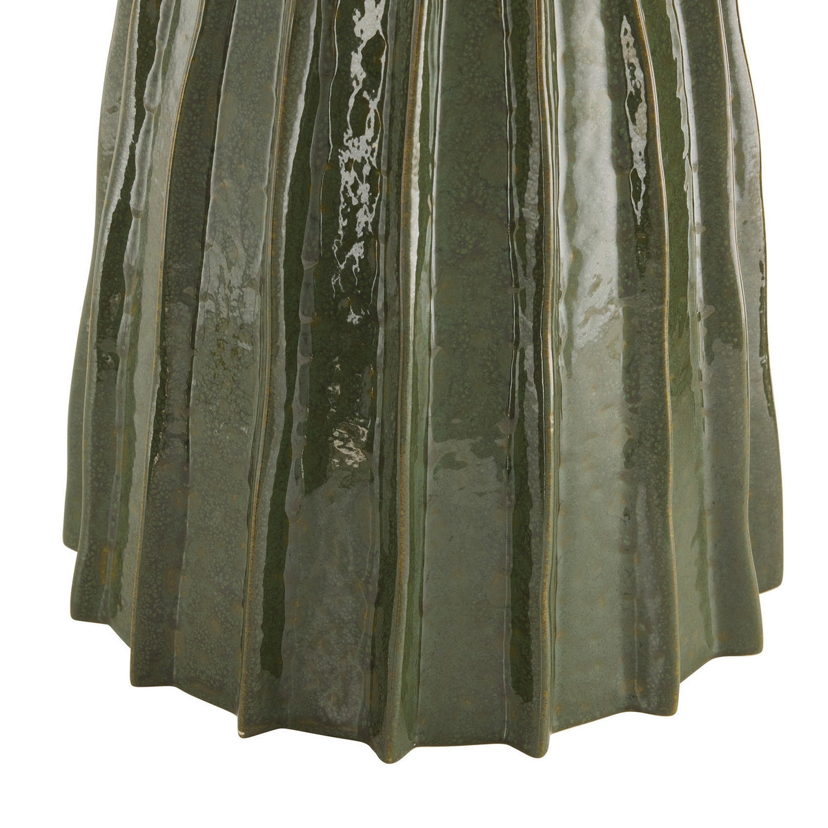 Arteriors - PTE16-934 - One Light Table Lamp - Nyla - Dark Green Reactive