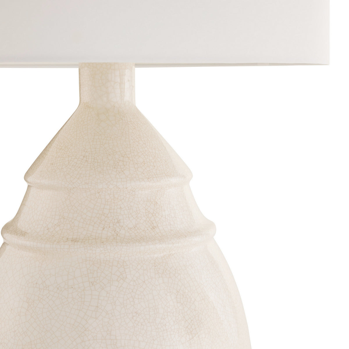 Arteriors - PTE17-580 - One Light Table Lamp - Matteo - Ivory Stained Crackle