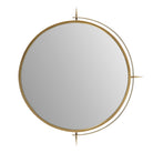 Arteriors - WMI91 - Miroir - Nixon - Laiton antique