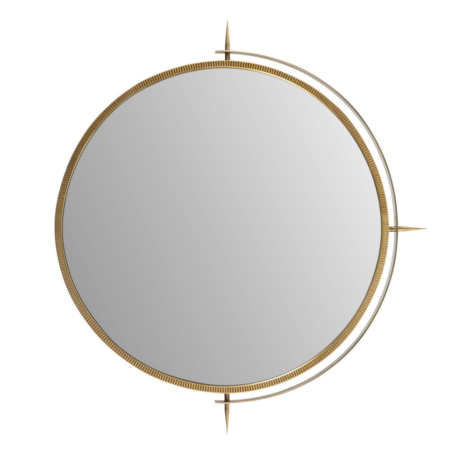 Arteriors - WMI91 - Miroir - Nixon - Laiton antique