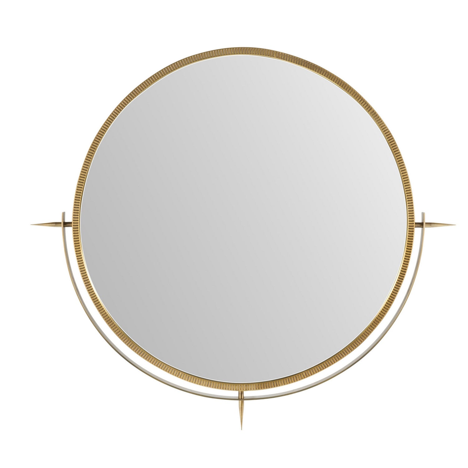 Arteriors - WMI91 - Miroir - Nixon - Laiton antique