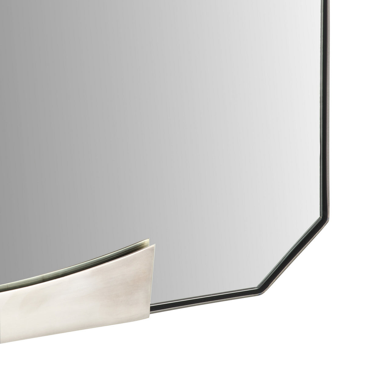 Arteriors - WMI98 - Miroir - Kris - Argent vintage