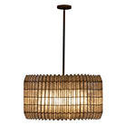 Kalco - 522655OL - Eight Light Chandelier - Fractal - Oxidized Gold Leaf