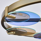 Kalco - 528555WB - Six lumières Suspendu - Optique - Laiton d'hiver