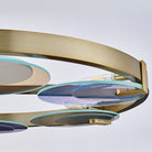 Kalco - 528555WB - Six lumières Suspendu - Optique - Laiton d'hiver
