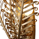 Kalco - 528221MG - Trois lumières Murale - Fougère - Or moderne