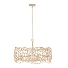 Kalco - 527355WIV - Huit lumières Suspendu - Récif - Ivoire chaud