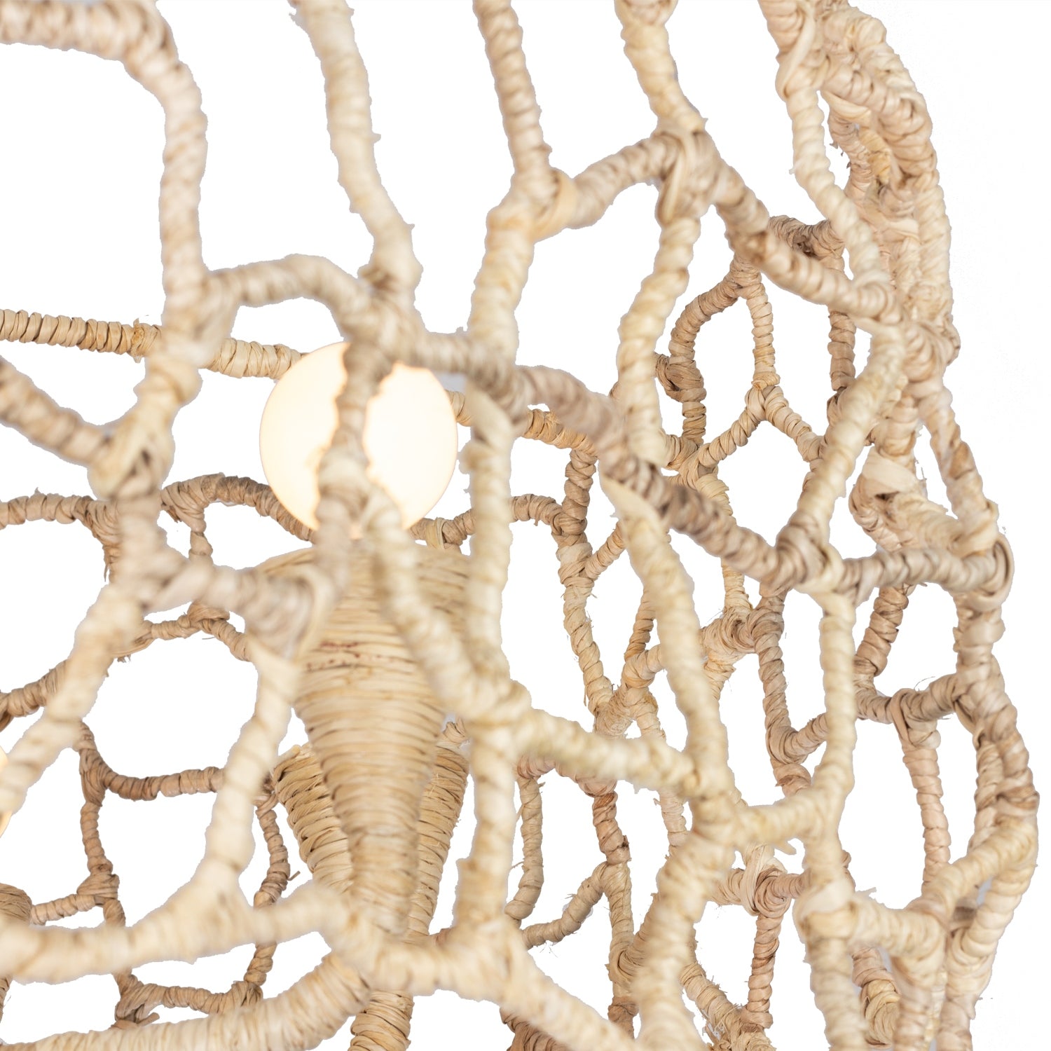 Kalco - 527355WIV - Eight Light Chandelier - Reef - Warm Ivory
