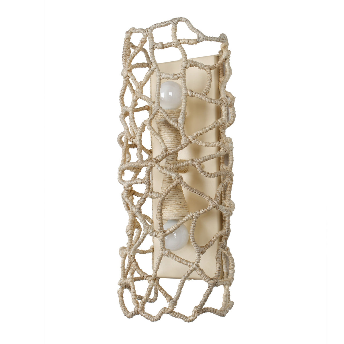 Kalco - 527321WIV - Two Light Wall Sconce - Reef - Warm Ivory