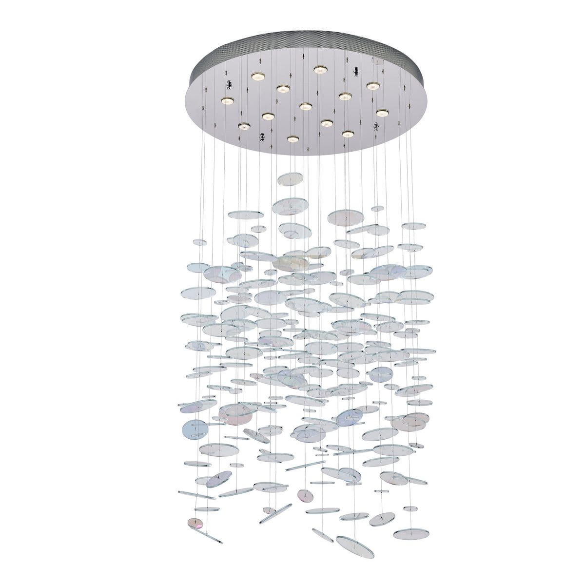 Kalco - 528051CH - 13 Light Chandelier - Spettro - Polished Chrome