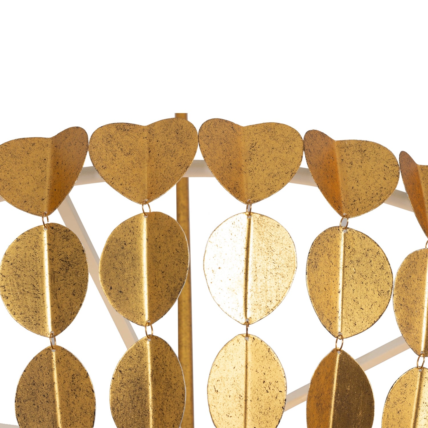 Kalco - 527455OLW - Eight Light Chandelier - Amor - Oxidized Gold Leaf And White