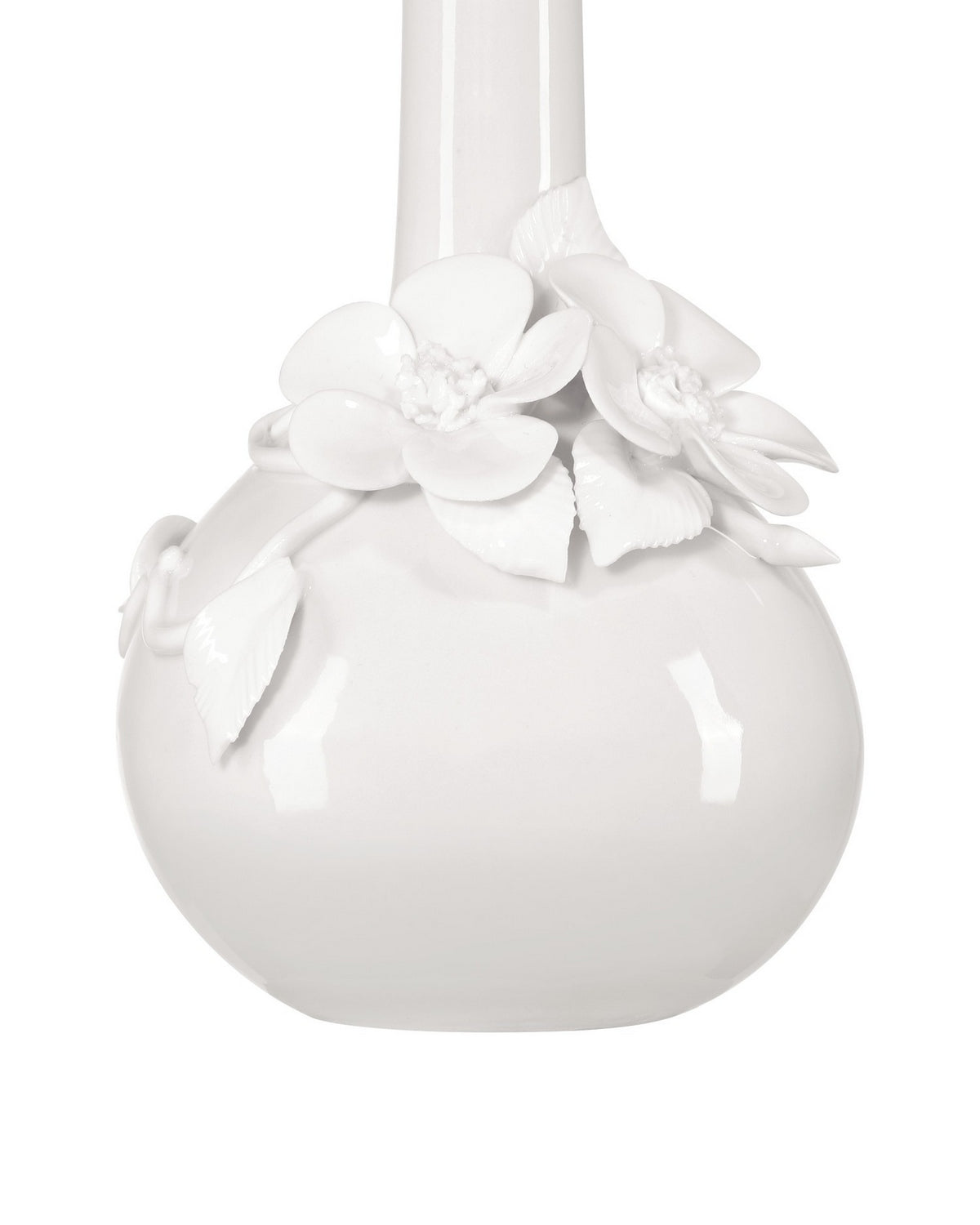 Currey and Company 1200-0982 Ave Maria Vase Set of 3 in White