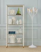 Currey and Company 1200-0983 Daisy Maria Vase in White