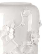 Currey and Company 1200-0984 Flower Maria Vase in White