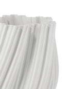 Vase à volutes Currey and Company 1200-1004 en blanc