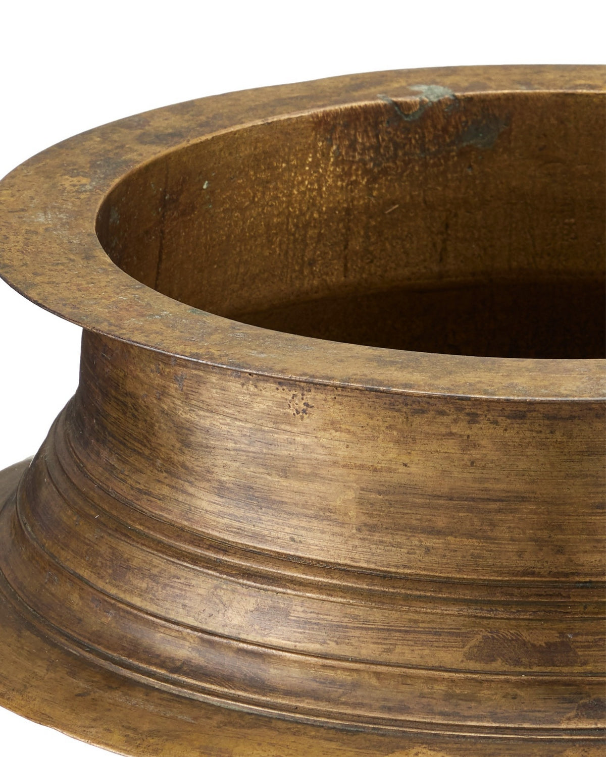 Currey and Company 1200-1054 Tanjore Ritual Bowl in Antique Brass