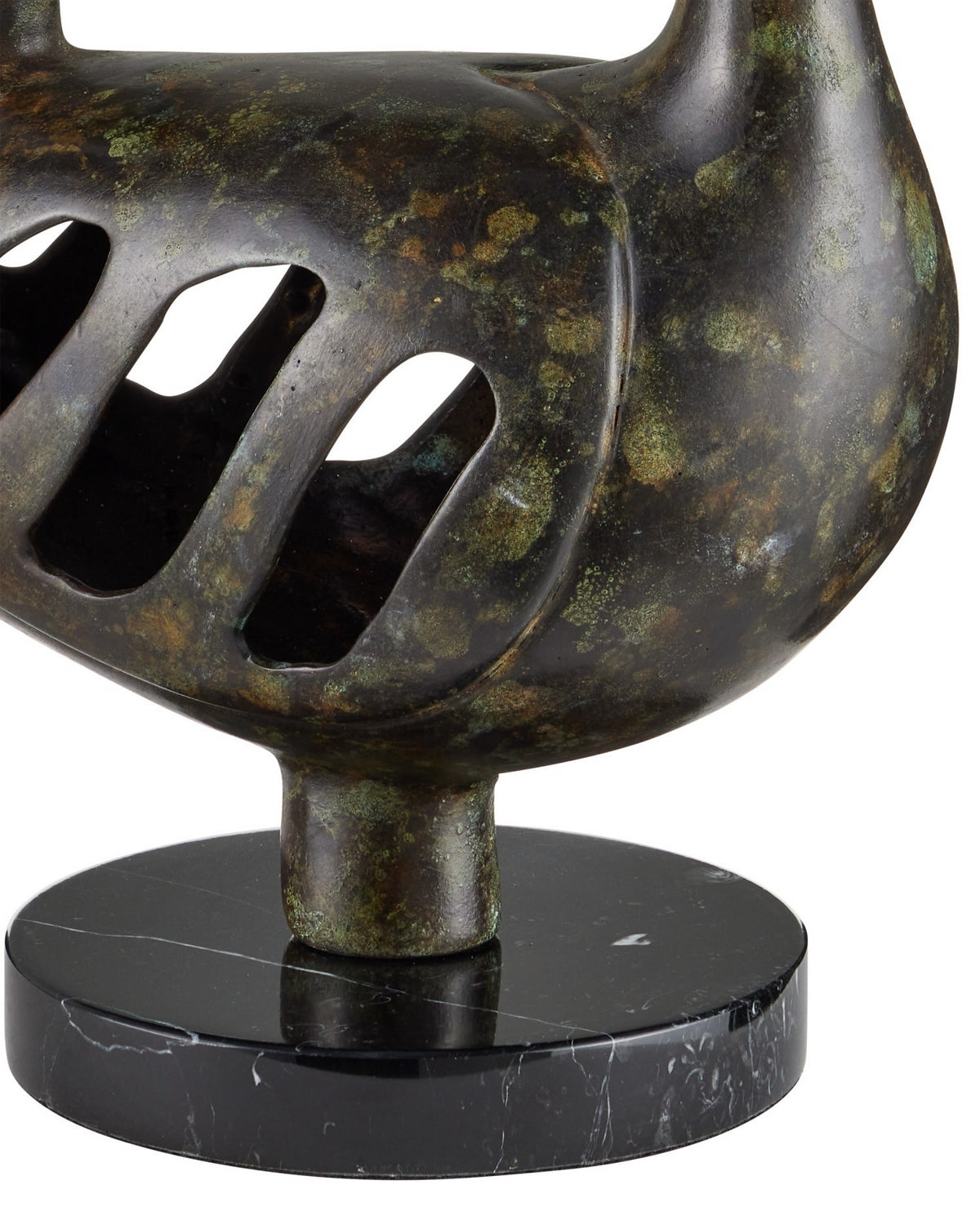 Currey and Company 1200-1057 Famille de canards en bronze