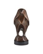 Currey and Company 1200-1058 Oiseau Horus en brun foncé