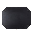 Currey and Company 1200-1063 Glasshouse Tole Tray Set of 2 in Black/Gold