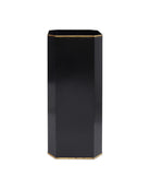 Currey and Company 1200-1064 Glasshouse Tole Umbrella Stand in Black/Gold