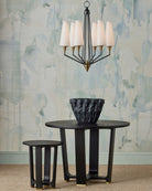 Currey and Company 1200-1066 Dressage Oval Vase in Bronze